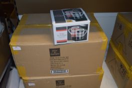 *Box Containing Twelve by Four Sets of Red and Black Scottie Mugs