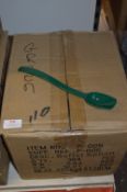 *Box Containing Approximatley 384 Green Plastic Buffet Spoons