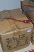 *Box Containing Approximately 384 Burgundy Buffet Spoons