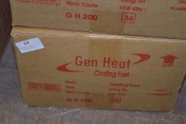 *Box Containing Thirty Six 200g Chafing Fuel Canisters
