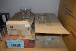 *Four Boxes of Contemporary Glassware