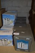 *Five 16oz Coffee Pots and Eight 12oz Stainless Steel Coffee Pots