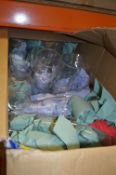Box of Assorted Glassware