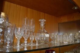 Drinking Glassware, Decanter and Glass Bowls