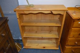 Four Height Pine Bookshelf