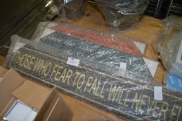 Three Proverb Boards