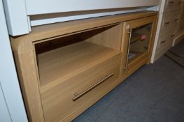 *Light Oak TV Entertainment Unit