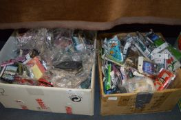 Two Boxes Containing a Large Quantity of Mobile Phone Cases