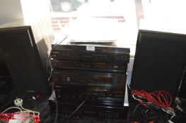 Pioneer Hi-Fi System with Speakers