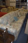 Sofa Suite Comprising of a Three Seat and Two Seat Settee