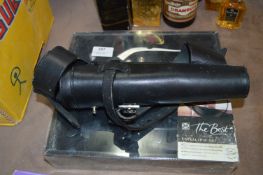 Corkscrew Set and a Spirit Flask