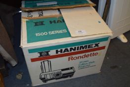 Hanimex Slide Projector and Screen