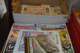 Collection of Classic Motorcycle Magazines and Old Bikemart Magazines