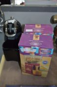 Two Peanut Butter Makers and a Delonghi Coffee Machine