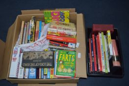 Hardback Books; Non-Fiction, Jokes, etc.