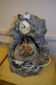 Ornamental Water Feature Clock 