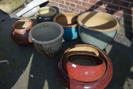Collection of Large and Small Plant Pots