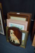Collection of Small Framed Prints