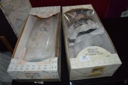 Two Leonardo Collection Porcelain Dolls