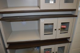 *Grey and Dark Oak TV Entertainment Unit