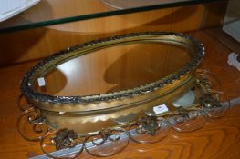 Two Framed Wall Mirrors