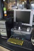 Emachines Tower, Monitor HP Scanner Printer and Keyboard