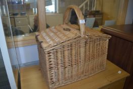 Wicker Picnic Basket