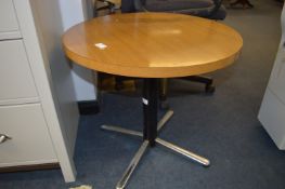 Melamine Topped Circular Occasional Table