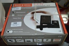 Black and White CCTV System