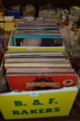 Two Boxes of LPs and 45s