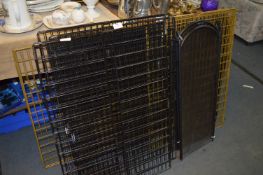 Nine Wire Mesh Fire Guards
