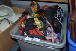 Box of Climbing Ropes and Harnesses
