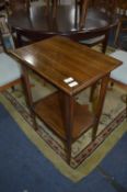 Beech Occasional Table with Undershelf