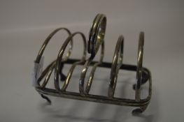 Silver Toast Rack R&B Sheffield 1926 - 144g