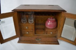 Oak Smoker Cabinet