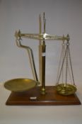 Large Brass Scales with Weights
