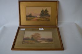 Pair of Framed Watercolours 