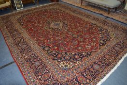 Handmade 100% Wool Persian/Iran Traditional Pattern Rug - Approx 394cm x 288cm