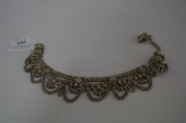 White Metal Indian Bracelet