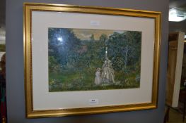 Gilt Framed Watercolour 
