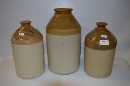 Three Middleton & Son of Hull Stoneware Jugs