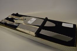 Silver Handled Serving Set 