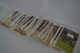 Large Collection of WWI Bamforth Sets Series, Poetical, Humorous and Hymns Postcards