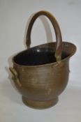 Brass Coal Scuttle
