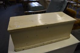 Painted Pine Blanket Box