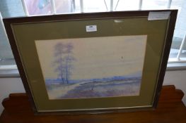 Framed Watercolour by Peter Hodson 