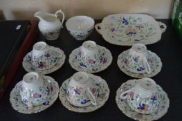 Coalport Floral Patterned Fifteen Piece Tea Set