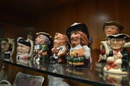 Collection of Eleven Toby Jugs