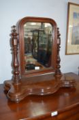 Victorian Mahogany Toilet Mirror