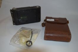 Leather Cased Kodak Camera